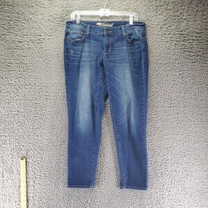 Old Navy Jeans Womens Size 6 Blue The Boyfriend Classic Fit Stretch Denim